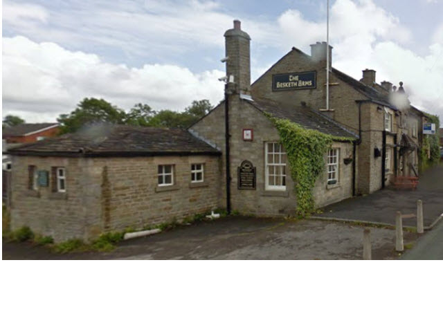 Hesketh Arms & Adjacent Mounting Block